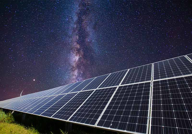 Comment fonctionne une installation photovoltaïque la nuit?